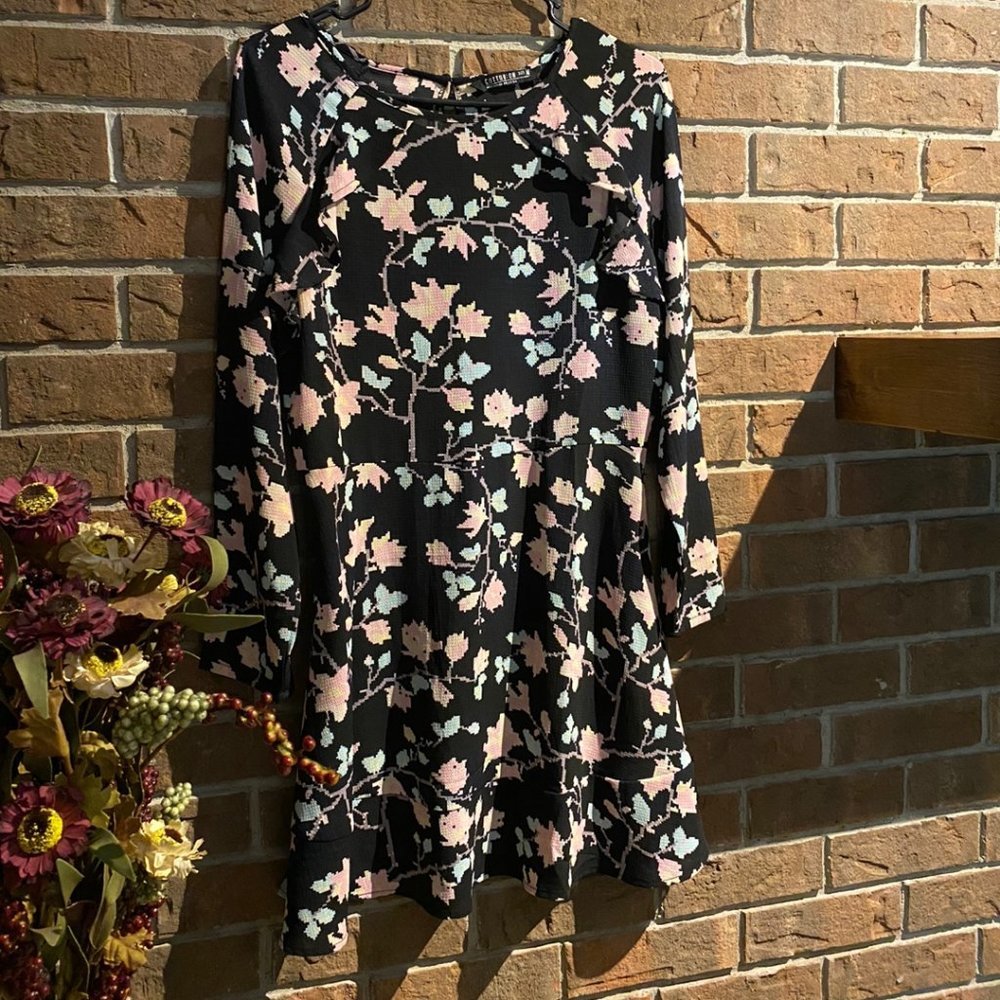 NWOT Cotton On Retro Floral Blank Dress Size M - Picture 3 of 12